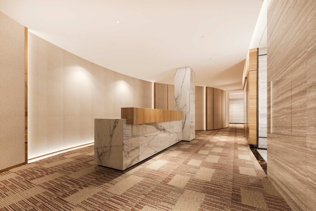 luxury hotel recepción