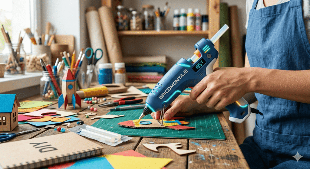 Pistola de silicona caliente